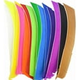 thumbnail image 4 of 50 Pcs Archery Arrow Fletching Spiral Wrap Full Length Arrow Feather 7~10" Right Wing and Left Wing for Flu Flu Arrows, 4 of 4