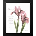 thumbnail image 2 of Koetsier, Albert 15x18 Black Modern Framed Museum Art Print Titled - Pink Iris - Dream, 2 of 5