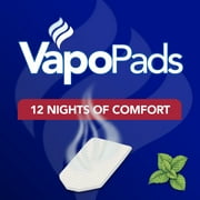 Vicks Vapo Pads Soothing Menthol, Sinus or Allergy Relief, 12 Pack, VSP19FP