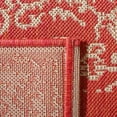 thumbnail image 5 of SAFAVIEH Beach House Janine Medallion Indoor/Outdoor Runner Rug, Red/Creme, 2'2" x 6', 5 of 7