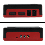 Old Skool CLASSIQ N Console Compatible with NES - Black/Red Clone System