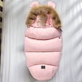 thumbnail image 1 of de dormir para bebé, cálido, transpirable, , bidireccional, con cremallera, de dormir para cochecito, de dormir para bebés recién Rosado Baoblaze Saco de dormir infantil, 1 of 7