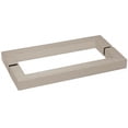 thumbnail image 2 of CRL SQ18X18BN Brushed Nickel "SQ" Style 18" Back-to-Back Towel Bar, 2 of 2