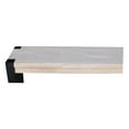 thumbnail image 3 of International Concepts Solid Wood Tall Accent Table with Iron Legs, 3 of 6