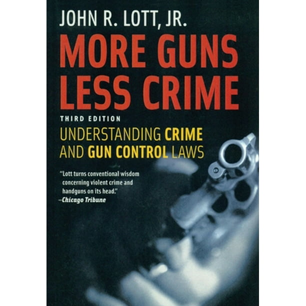 More Guns Less Crime Understanding Crime and Gun Control Laws