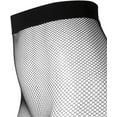 thumbnail image 4 of Hanes Curves Fishnet Tights Black 1X/2X Women's, 4 of 4