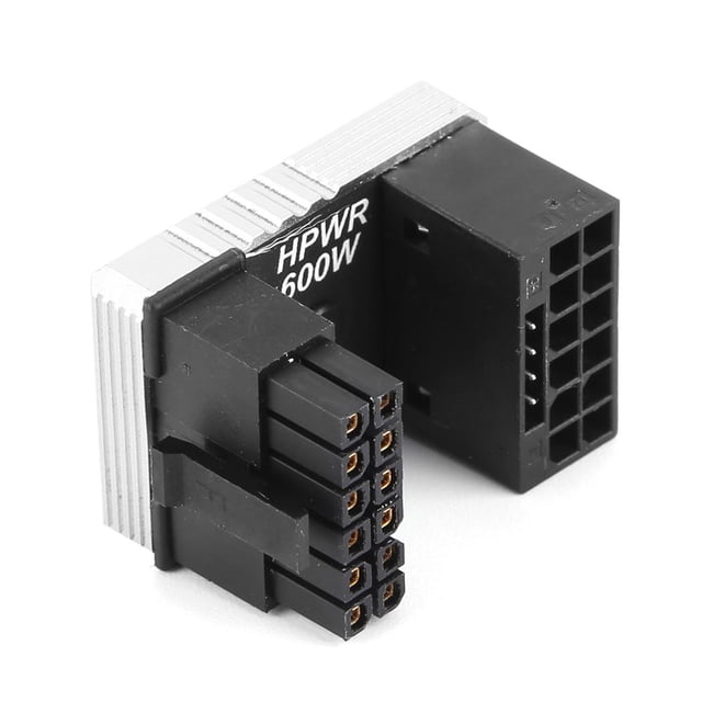 Adaptador de tarjeta gráfica ATX3.0 para RTX 4090 4080 4070 Ti 3090 Ti (Silver RVS)