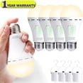 thumbnail image 1 of 4pack Rechargeable Emergency Light Bulb E27 2400mAh 6 hours 9W-60W  Stay Lights Up When Power Failure,  LED Light Bulbs for Home , Camping , Tent, 1 of 7