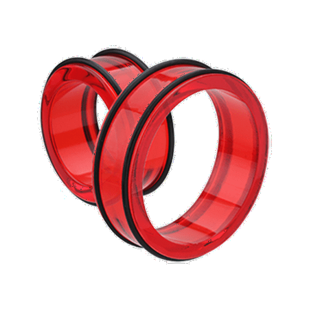 

Supersize Basic Acrylic No Flare Ear Gauge Tunnel Plug