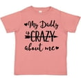 thumbnail image 3 of Inktastic My Daddy Is Crazy About Me Cute Tribal Arrow Boys or Girls Toddler T-Shirt, 3 of 5