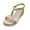 Gold, variant on Open Toe Wedge Sandals Women Orthopedic Support Beaded Bohemian Beach Shoes