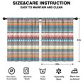 thumbnail image 2 of Blackout Kids Curtains,Boho Bohemia Geometric Line Art Childrens Insulated Curtains Set Of 2,Bedroom Essentials,Toddler Room Decor 42"x54"(106x137cm), 2 of 4