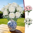 thumbnail image 2 of PEIBang Artificial Roses Flowers,Silk Rose Fake Flowers Long Stem Bouquets for Home Wedding Party Table Decoration, 2 of 6