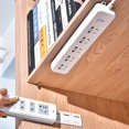 thumbnail image 3 of Power Wall Fixers 10Pcs Anti-winding Seamless Novel Self Adhesive Socket Organization Wall Storage Stands, 3 of 5