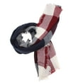 thumbnail image 1 of Bufanda de manta de gran tamaño para mujer Mantón de aire acondicionado Abrigos de invierno Borgoña Yuyangstore Bufanda de gran tamaño para mujer, 1 of 8