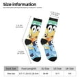 thumbnail image 3 of Saiise Bluey Funny Socks Men Women Adults Novelty Graphic Crew Tube Socks Crazy Design Casual Dress Socks for Sports,Running,Travel, 3 of 7