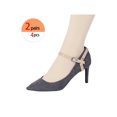 thumbnail image 4 of INSPIRE CHIC Sangles de Chaussures Antidérapantes Amovibles et Ajustables pour Femmes avec Boucle Mat Abricot 20,5 Cm/8,07 Pouces, 4 of 4