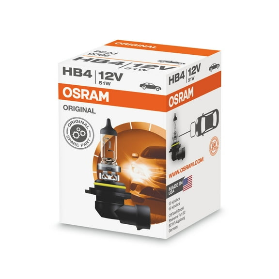 Osram Sylvania 9006 HB4 12V 51W Original Line High-Performance Headlight Bulb