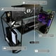 thumbnail image 3 of Escritorio Gamer Ambientika Desk-Top Modelo H Negro, 3 of 7