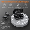thumbnail image 2 of SixSim Wireless Earbuds Bluetooth 5.3 Earbuds Wireless Headphones for iPhone Android 160H Playtime IPX7 Waterproof Earphones with Earhooks Charging Case Hi-Fi Stereo Noise Cancelling Headset Earbuds, 2 of 7