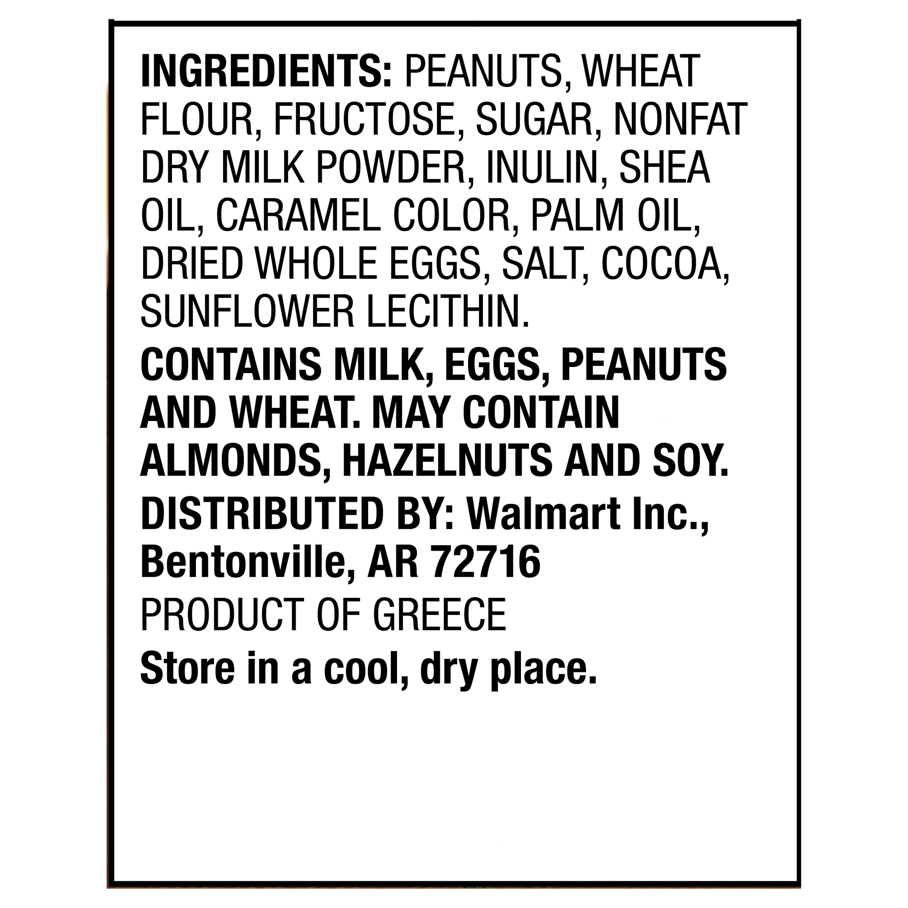 Great Value Crunchy Peanut Butter Filled Breakfast Cereal Bites, 18 oz