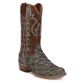 thumbnail image 2 of Dan Post Boots Mens Riggs Pirarucu Embroidered Square Toe Pull On Cowboy  M, 2 of 5