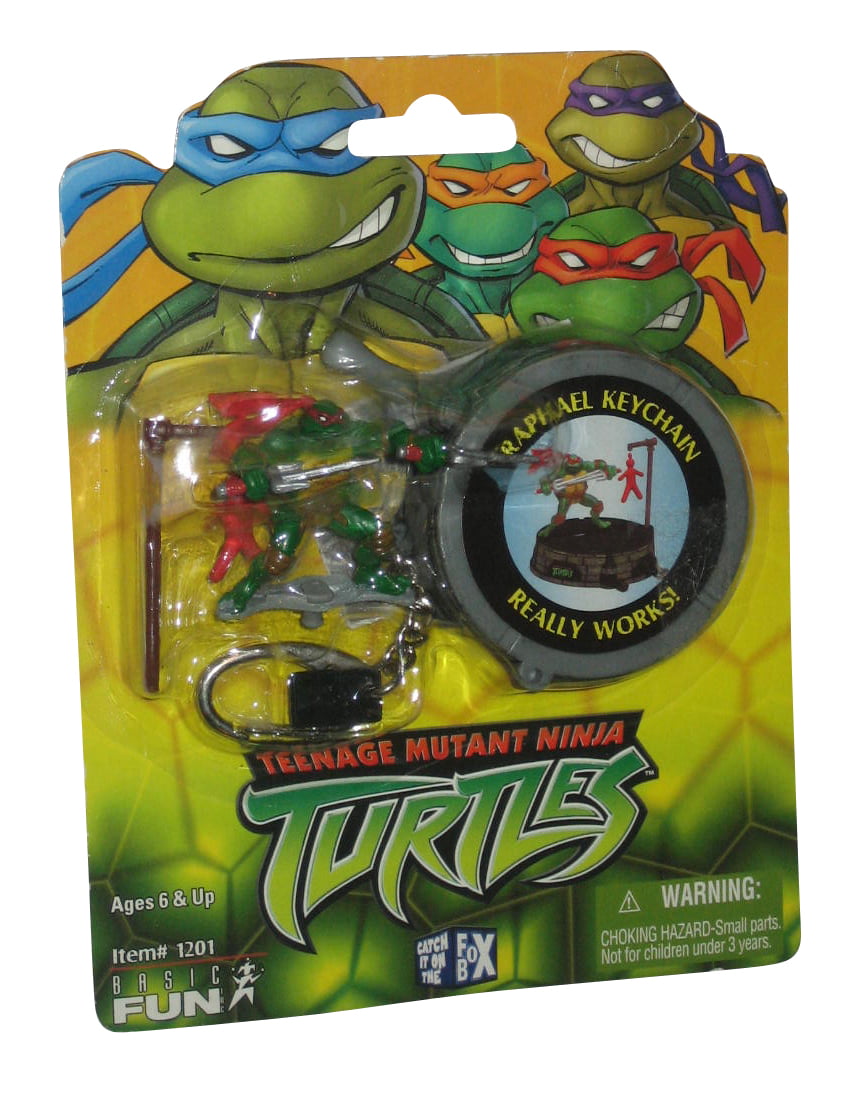 TMNT Teenage Mutant Ninja Turtles Leonardo Projector Flashlight Keychain 