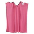 thumbnail image 3 of Open Back Night Gown For Ladies - Assisted Dressing Hospital Gown - Pink Party Polka Dot LGE, 3 of 4