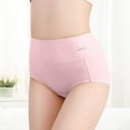 thumbnail image 2 of Women's High Waisted Underwear Postpartum Support Comfortable Breathable Full Coverage Briefs for Everyday Wear, 2 of 4