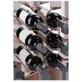 thumbnail image 4 of Estante de exhibición de vino con arte de hierro en forma de rama, 4 of 8