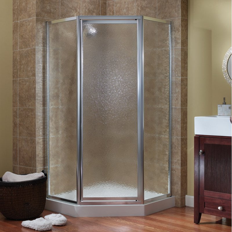 Foremost TDNA0570OB Glass 37W x 70H in. Obscure Glass Shower Enclosure