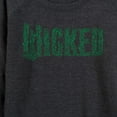 thumbnail image 3 of Wicked: Part 2 -  Twisted Tree Branch Logo - Women's French Terry Long Sleeve Pullover, 3 of 5