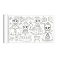 thumbnail image 1 of Children's Drawing Roll Creative Hand-painted Painting Graffiti Paper L7W4, 1 of 8