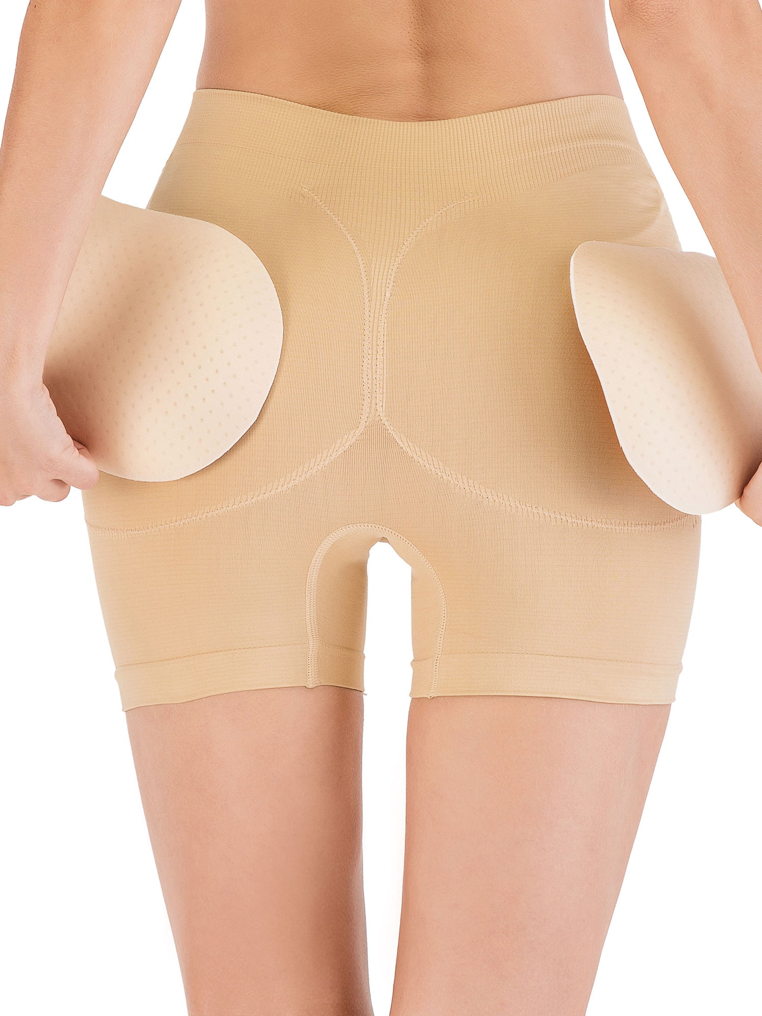 SHCKE Women Butt Lifter Hip Enhancer Pads Underwear Shapewear Slimming  Padded Control Panties Shaper 