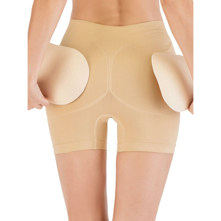 SHCKE Women Butt Lifter Hip Enhancer Pads Underwear Shapewear Slimming  Padded Control Panties Shaper