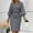 Grey, variant on Ladies Autumn And Winter Knitted Casual Dress Swing Dresses Active Dress Fall Dresses for Women Petite Summer Maxi for Women Short Dresses for Teens Daytime Dresses for Women Casual Womens Floral Maxi