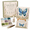 # Garden Butterfly, variant on Garden Animals Sea Glass Art Kit, DIY Sea Glass Mosaic Kit for Adults with Glass Pieces, Adhesive, Tweezers, Guide and Easel, Cute Animal Craft for Home Decor & Gifts