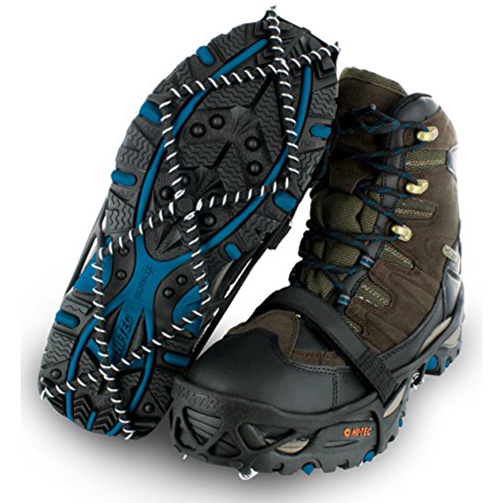Yaktrax Pro Traction Cleats for Snow and Ice, Black, Large Walmart