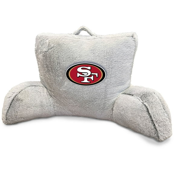 San Francisco 49ers Faux Fur Logo Backrest