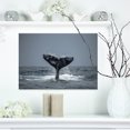 thumbnail image 1 of Large Humpback Whale Tail - Oversized Animal Wall Art, 1 of 3