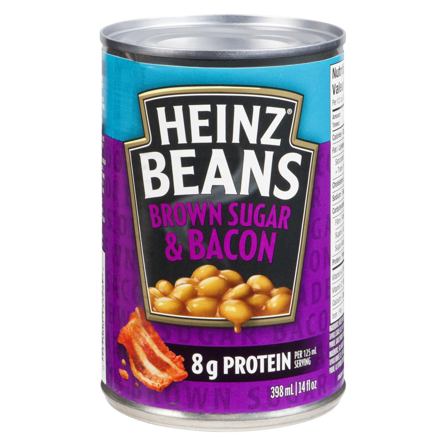 Heinz Original Beans with Brown Sugar and Bacon, Casein-Free, 398mL
