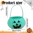 thumbnail image 3 of Halloween Pumpkin Candy Bags for Kids, Trick or Treat, Non-Woven Pumpkin Buckets Trick or Treat Bags Holder Handbag for Kids Costume Party Favors Supplies, 3 of 6