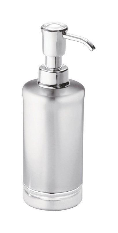 NEW InterDesign York Ceramic Soap Dispenser Pump for Kitchen Bathroom Vanitie.. 