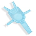 thumbnail image 2 of Cojín de almohada ajustable para bañera para recién nacidos Suave Cómodo de alta elasticidad Alfombra de baño para bebés Cuna de ducha de plástico en forma de cruz Azul claro Eigraketly BA000370-01, 2 of 7