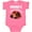 Hot Pink, variant on Nana's Little Ladybug Boys or Girls Baby Bodysuit