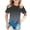 Black, variant on Hienoo Girls T-Shirt Gradient Short Sleeved T Shirt Children's Casual Tshirt