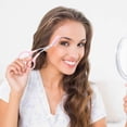 thumbnail image 3 of Eyebrow Comb Scissors Curved Eyebrow Trimmer Grooming Small Scissors with Comb Stainless Steel Eyebrow Eyelash Hair Remove Tool, 3 of 9