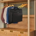 thumbnail image 3 of Porta Trajes para Hombre, Portatrajes de Viaje Plegable, Bolsa de Traje Impermeable y Anti-Arrugas, Bolsa de Ropa para Viaje Convertible con Bolsillo para Zapatos, Bolsa de Mano para Avión, 3 of 4