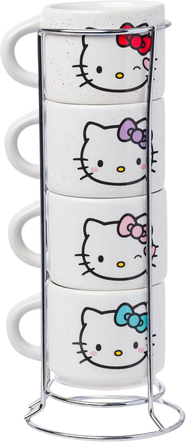 Silver Buffalo Sanrio Hello Kitty Espresso Mug - Thumbnail 2
