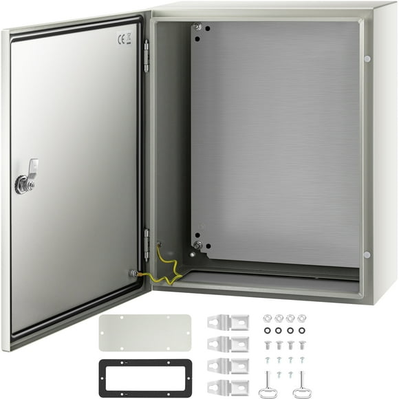 VEVOR Steel Electrical Box Electrical Enclosure Box 20x16x8'' Carbon Steel IP65